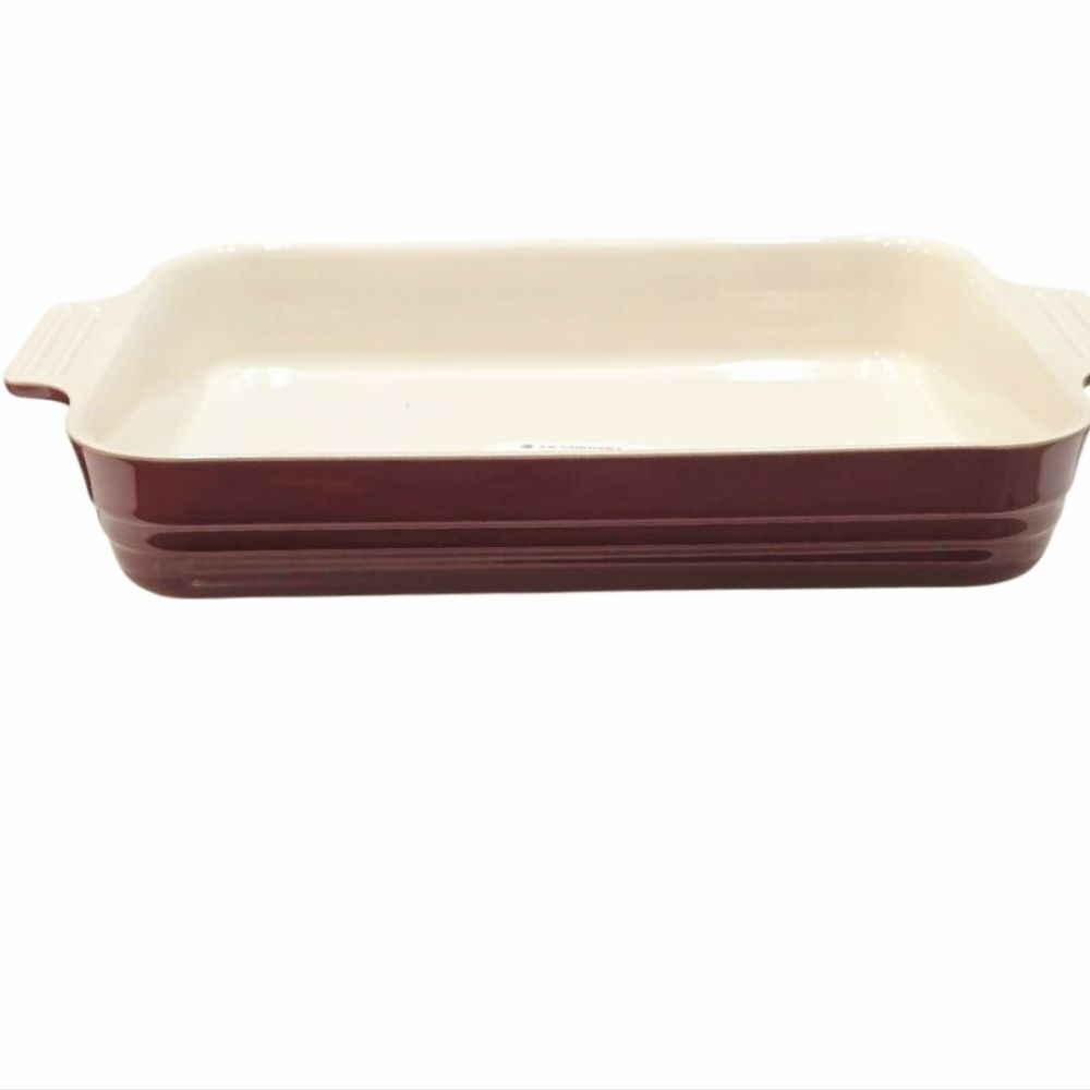 Le Creuset 32cm Ceramic Rectangular Baking Dish- Fig